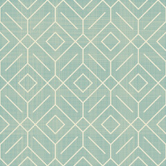  Seamless stylish geometric pattern. Classic Art Deco seamless pattern on texture background. Abstract Vintage retro vector Islamic wallpaper. Lattice graphic design. Vector modern tiles pattern.