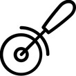 © Vectors Market - Pizza Cutter Flat Vector Icon