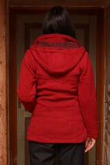 Roter Pullover