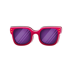 Wall Mural - summer sunglasses accessory isolated icon vector illustration design