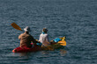 © Lars Gieger - senior couple paddling in a kayak