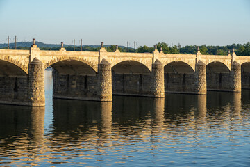 Wall Mural - Market Street Bridge in Harrisburg