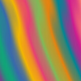 Fototapeta Tęcza - Colorful Striped pattern, with color gradient effect
