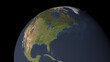 © Konstantin - View of planet Earth. 3D render.