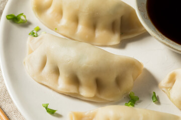 Canvas Print - Homemade Steamed Pork Dumplings