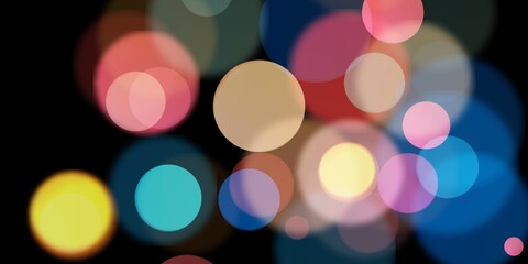 Glowing Particles Stock Image In Black Background