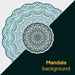 Ramadan Style Decorative mandala. Mandala for print, poster, cover, brochure, flyer, banner. Vector illustration