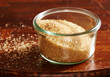 © Foodlovers - Homemade vanilla sugar with tonka beans in a mason jar