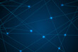 © Yuriy - Internet connection network high digital technology. Abstract geometric background with connecting points and lines. Vector illustration EPS 10.