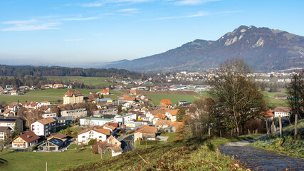  Natural landscapes from the region of Gruyeres, Switzerland. 