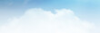 © kikk - Blue sky with white cloud. The summer heaven is colorful clearing day Good weather and beautiful nature in the morning.
