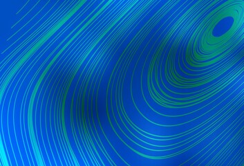 Wall Mural - Light BLUE vector blurred shine abstract background.
