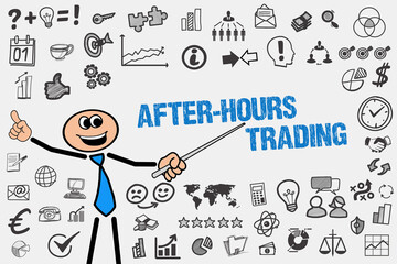 Wall Mural - After-Hours Trading