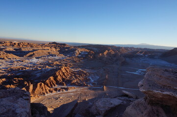 canyon sunset atacama chile