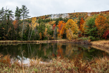 mountain lake at gunstock