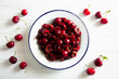 © Foodlovers - A bowl of pitted cherries