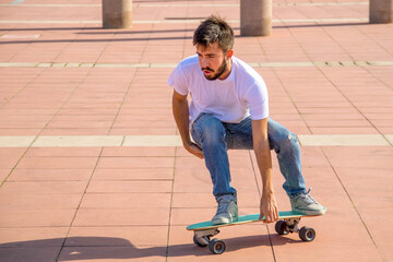 Wall Mural - Longboard