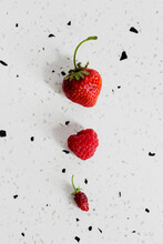 Strawberry, Raspberry And Wild Strawberry