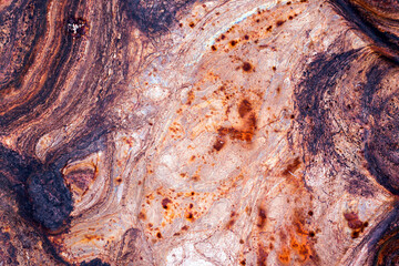 Rust on metal surface. Abstract background.