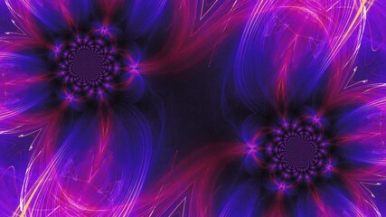 Wall Mural - purple flower abstract