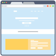 Web Interface Vector 