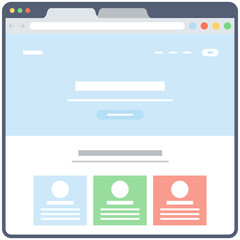 Web Wireframe Vector 