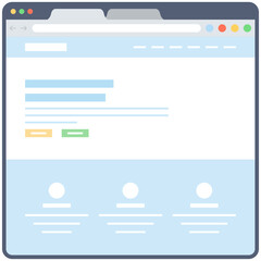 Web Interface Vector 