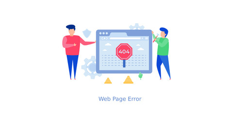 Sticker - Web Page Error 