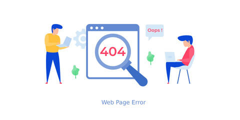 Sticker - Web Page Error 