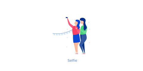 Sticker - Selfie With Friends 