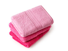 Fluffy Pink Towels
