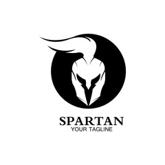 Wall Mural - spartan logo icon designs vector