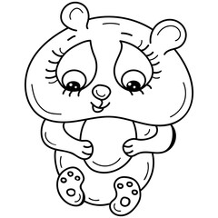 Sticker - Bear Cartoon Animal 