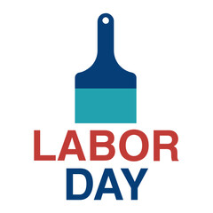 Canvas Print - Labor Day Stamp