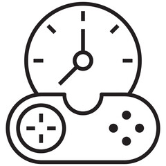 Canvas Print - Game Time Vector 