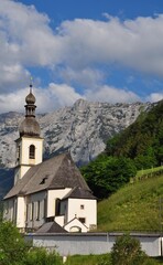 Canvas Print - Kirche in Ramsau