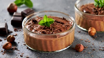 Wall Mural - chocolate mousse