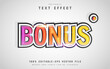 © Aglonemadesign - Editable bonus colorful text effects