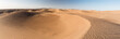 Panorama de dunes du désert marocain
