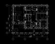 © Free_styler - Detailed architectural private house floor plan, apartment layout, blueprint. Vector illustration