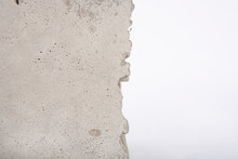 cracked concrete edge for artistic backgrounds