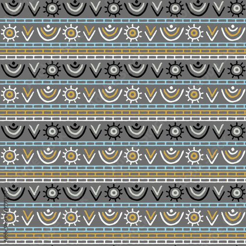 Obraz na plátně Ethnic seamless pattern