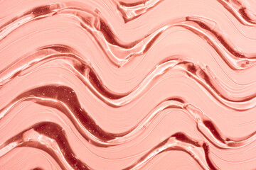 Liquid cosmetic gel texture smudge background