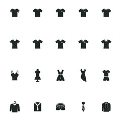 Sticker - Clothes Icons