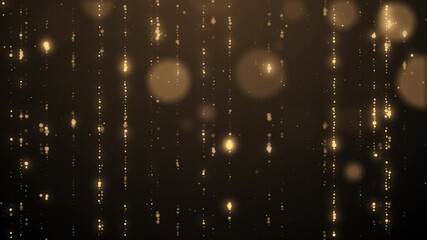 Wall Mural - luxury gold glitter abstract background festive season celebration concept