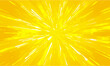 Abstract yellow comic zoom background. Acceleration cartoon super speed zoom. Vector illustration concept