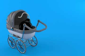 Canvas Print - Bomb inside stroller