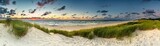 Fototapeta Morze - Beautiful see landscape panorama, dune close to Baltic See, Slowinski National Park, Poland