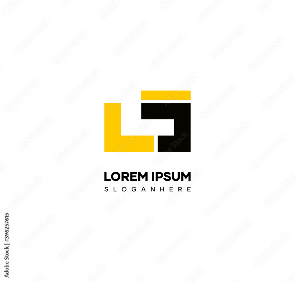 The symbol design resembles the letter LJ, the initial logo design of ...