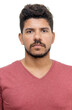 © Daniel Ernst - Passport photo of latin american man with beard